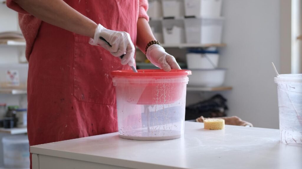 Préparation des émaux céramique