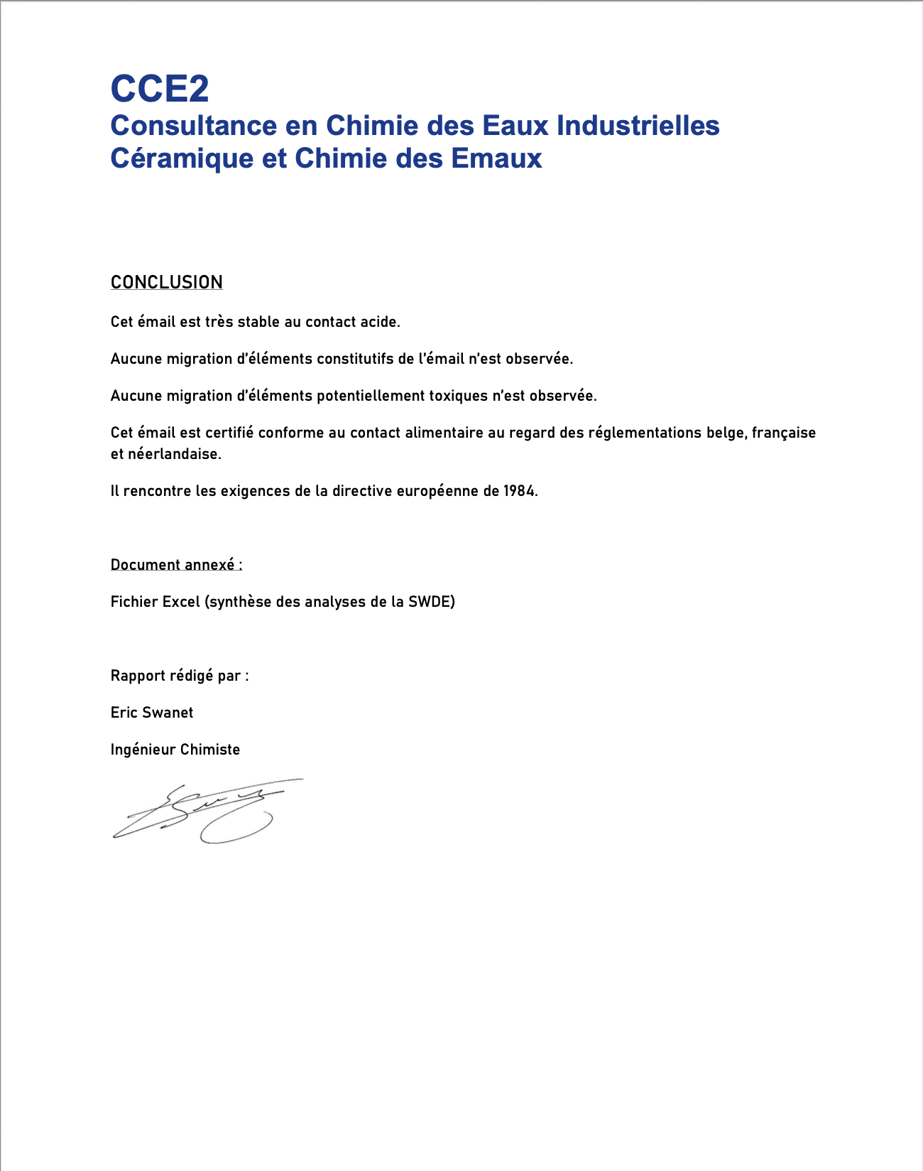 certificat Limelagon